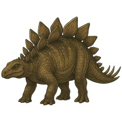 Stegosaurus kristálymatrica