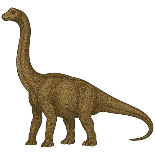 Brachiosaurus kristálymatrica