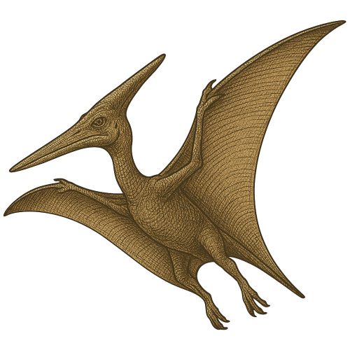Pteranodon kristálymatrica