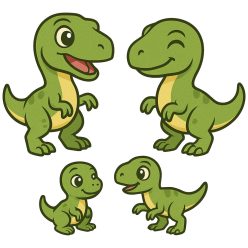 Velociraptor család kristálymatrica