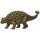 Ankylosaurus real kristálymatrica