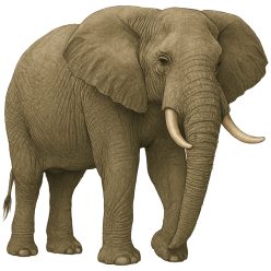 Elefánt kristálymatrica