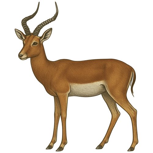 Antilop kristálymatrica