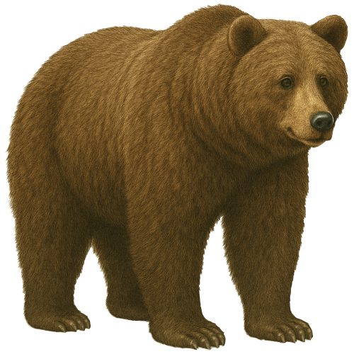 Barna medve kristálymatrica