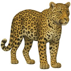 Leopárd kristálymatrica