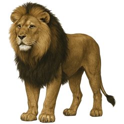 Oroszlán kristálymatrica