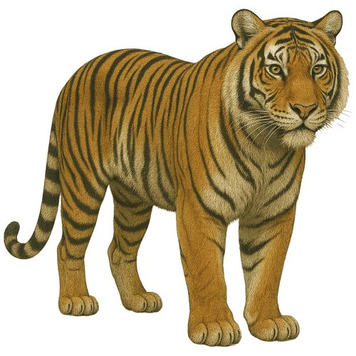 Tigris kristálymatrica