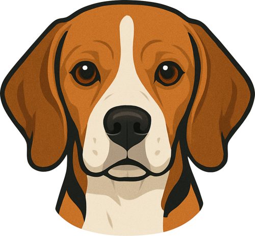Beagle fej kristálymatrica