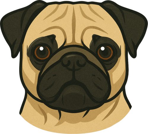 Mopsz fej kristálymatrica