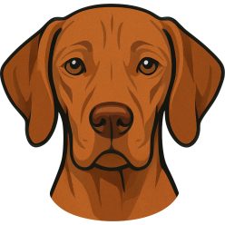 Vizsla fej kristálymatrica