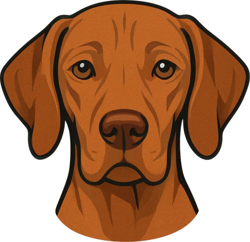 Vizsla fej kristálymatrica